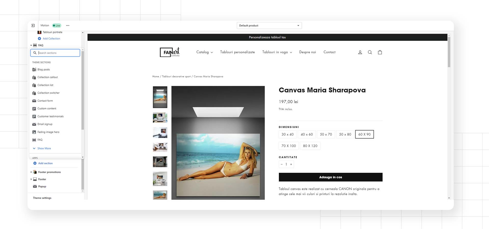 shopify product page 2